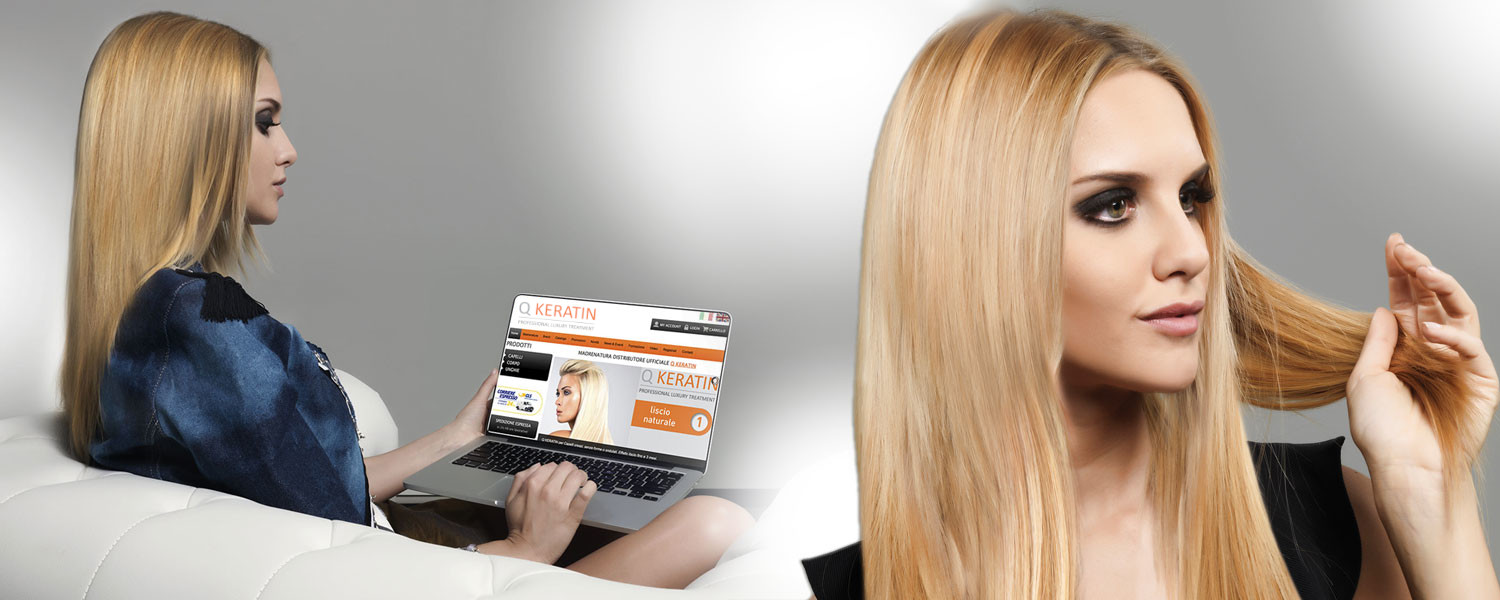 QKeratin scelto dai vip Michela Persico